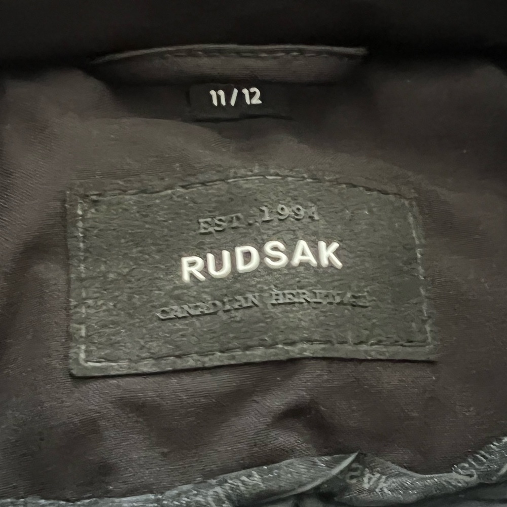 Kids, RUDSAK Black Quilted Jacket - Picture 11 of 17